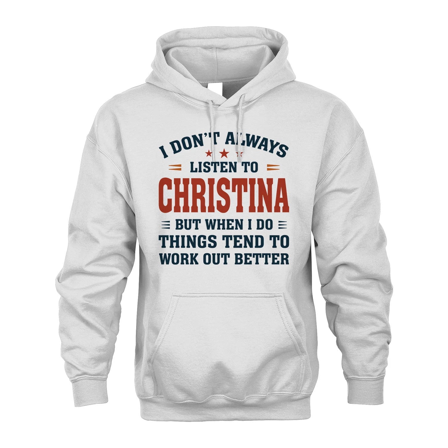 I Don't Always Listen To... CHRISTINA M1-2