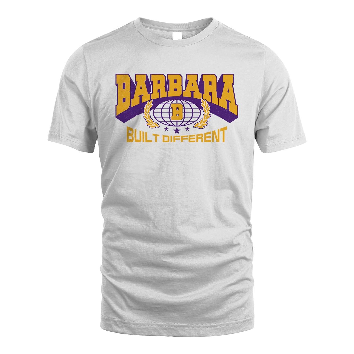 Your Name Built Different Sporty Shirt BARBARA M1-32