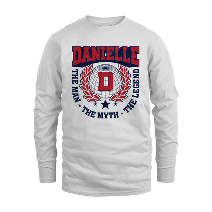 The Man The Myth The Legend Logo Shirt DANIELLE M1-30