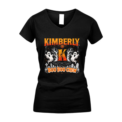 Boo Boo Crew Halloween Custom Name Shirt KIMBERLY M1-28