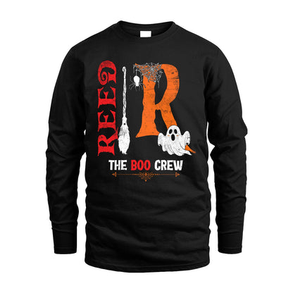 The Boo Crew Halloween With Your Name Shirt REED M1-23
