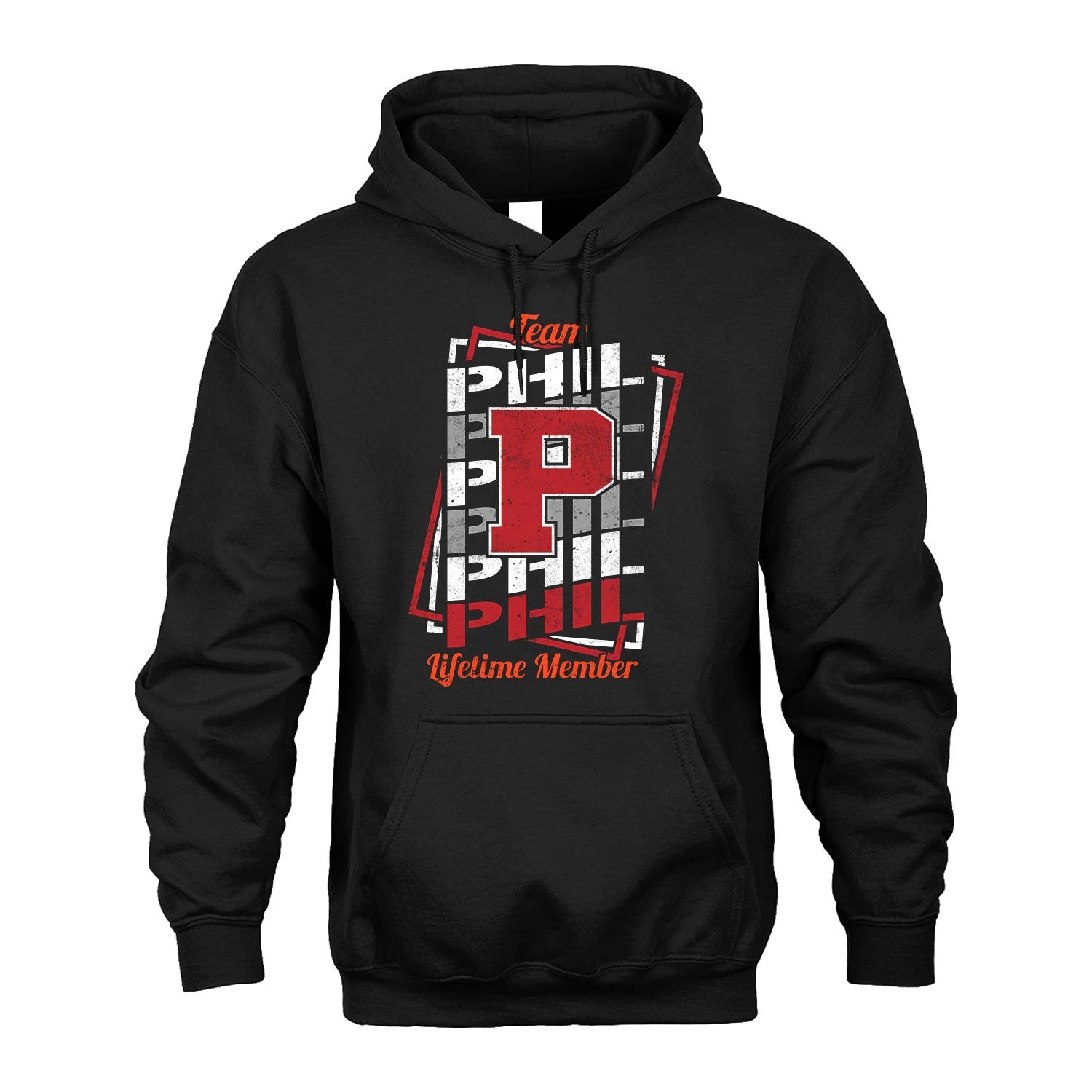 Team Your Name Lifetime Member Sporty Shirt PHIL M1-25