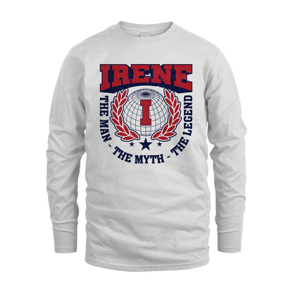 The Man The Myth The Legend Logo Shirt IRENE M1-30