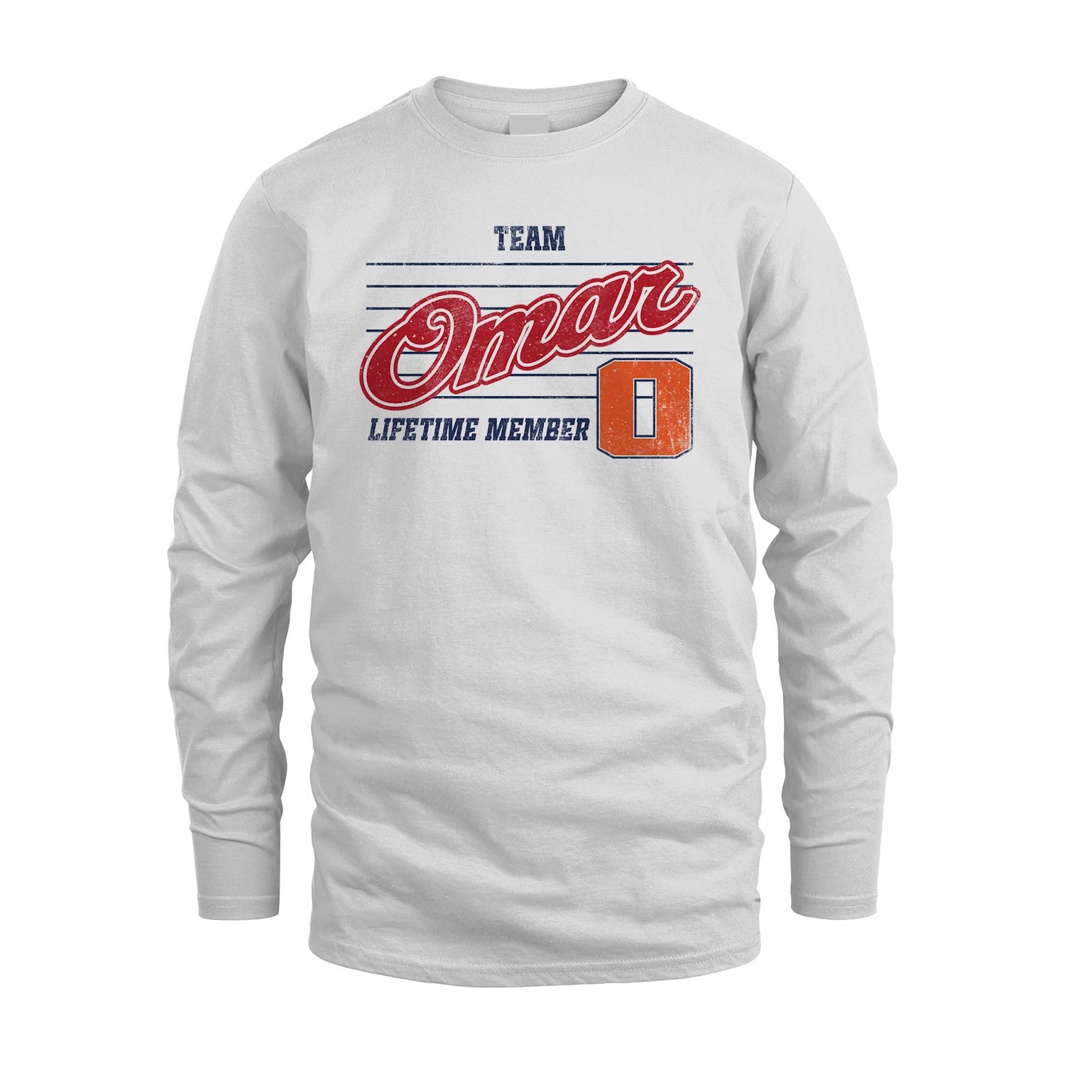 Team Your Name Lifetime Member Vintage Shirt OMAR M1-24