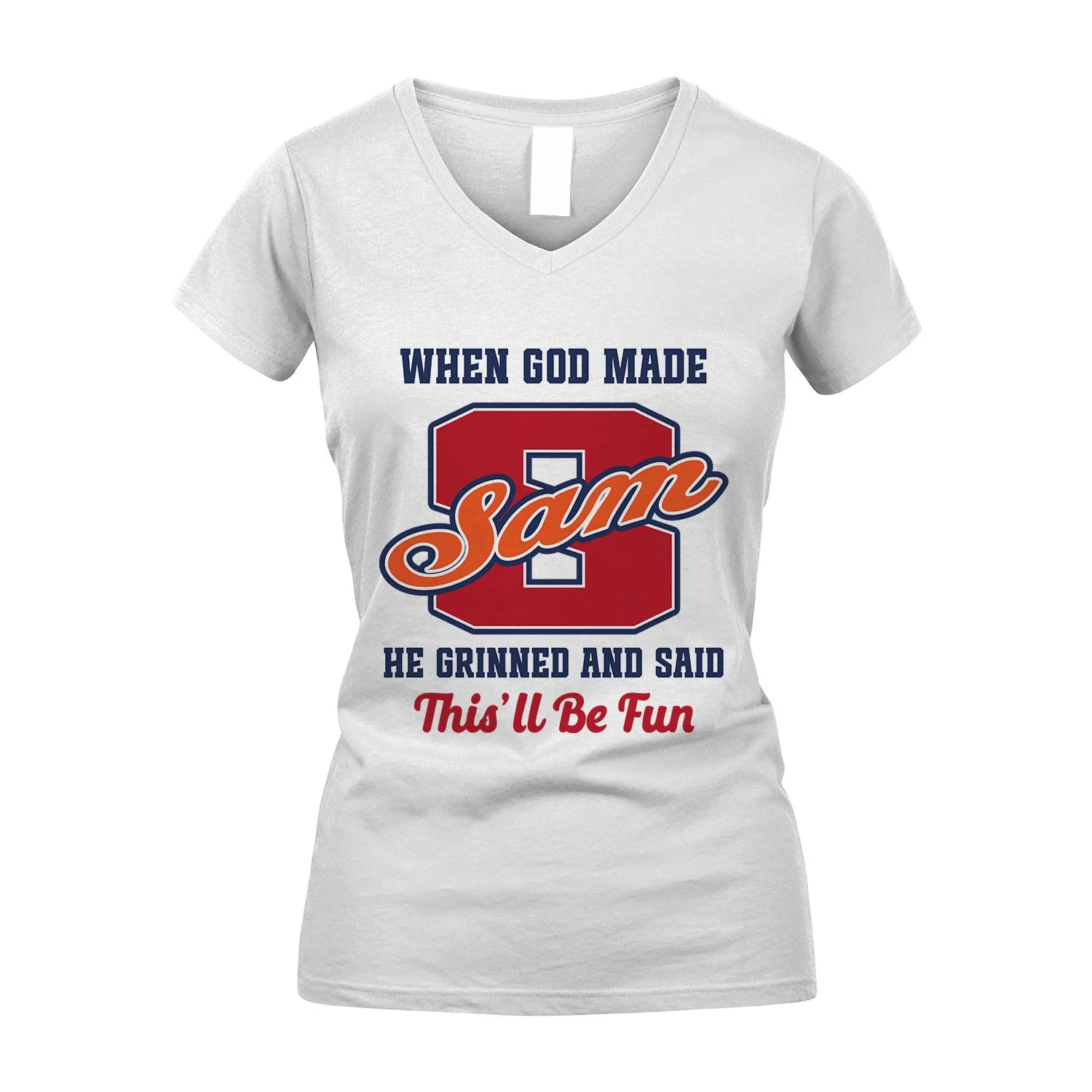 God Made Your Name Custom Shirt SAM M1-16