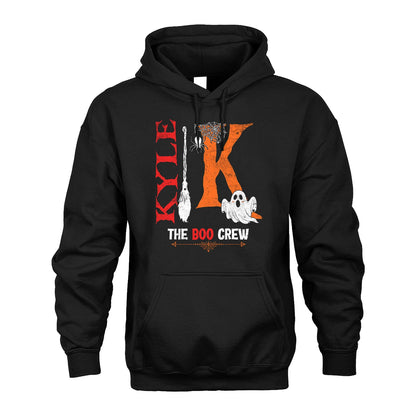 The Boo Crew Halloween With Your Name Shirt KYLE M1-23