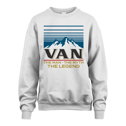 The Man The Myth The Legend Vintage Mountain Shirt VAN M1-19