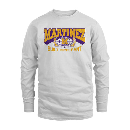 Your Name Built Different Sporty Shirt MARTINEZ M1-32