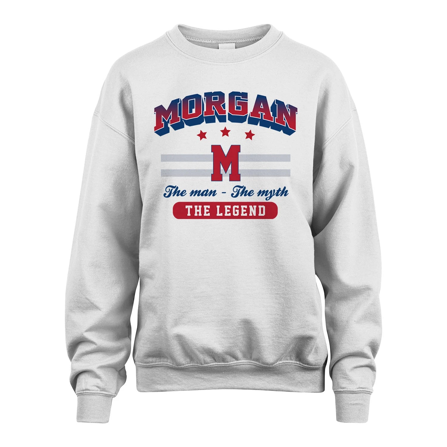 The Man The Myth The Legend With Your Name Shirt MORGAN M1-35