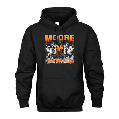 Boo Boo Crew Halloween Custom Name Shirt MOORE M1-28