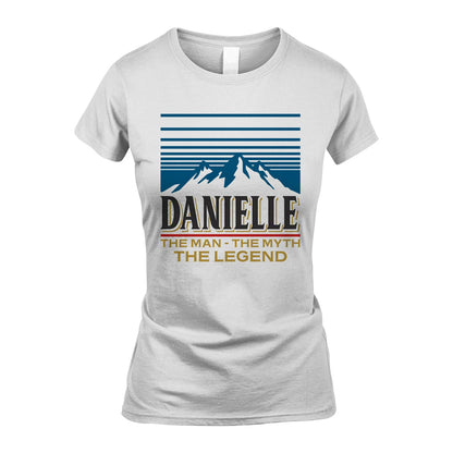 The Man The Myth The Legend Vintage Mountain Shirt DANIELLE M1-19