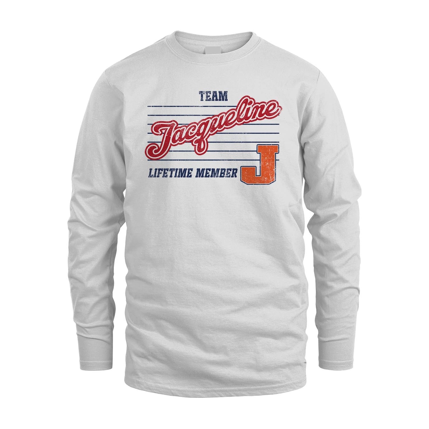 Team Your Name Lifetime Member Vintage Shirt JACQUELINE M1-24