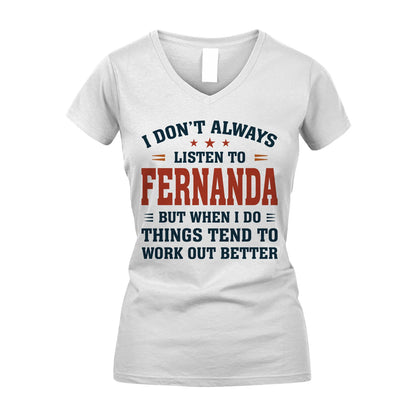 I Don't Always Listen To... FERNANDA M1-2