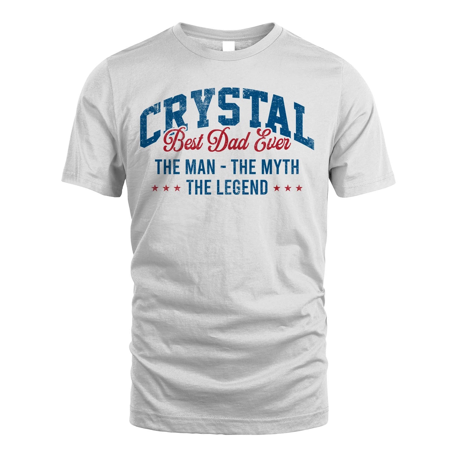 Best Dad Ever The Man The Myth The Legend CRYSTAL M1-7