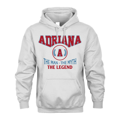 The Man The Myth The Legend Jet Style Shirt ADRIANA M1-9