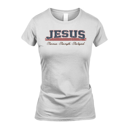 The Man The Myth The Legend Vintage Shirt JESUS M1-6