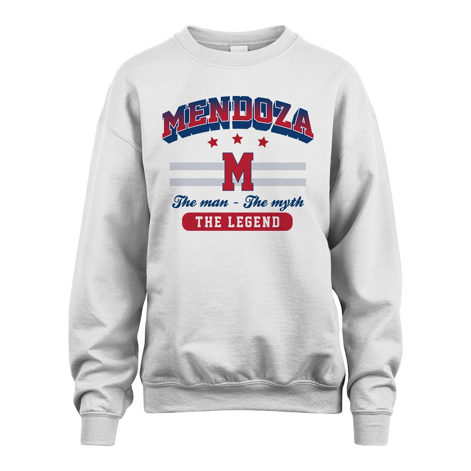 The Man The Myth The Legend With Your Name Shirt MENDOZA M1-35