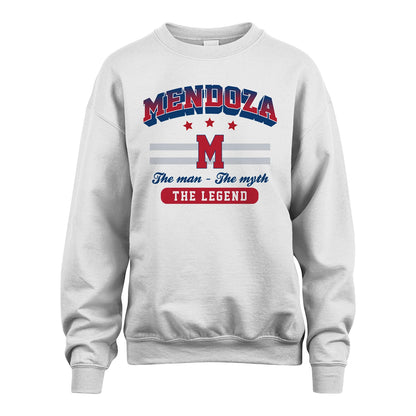 The Man The Myth The Legend With Your Name Shirt MENDOZA M1-35