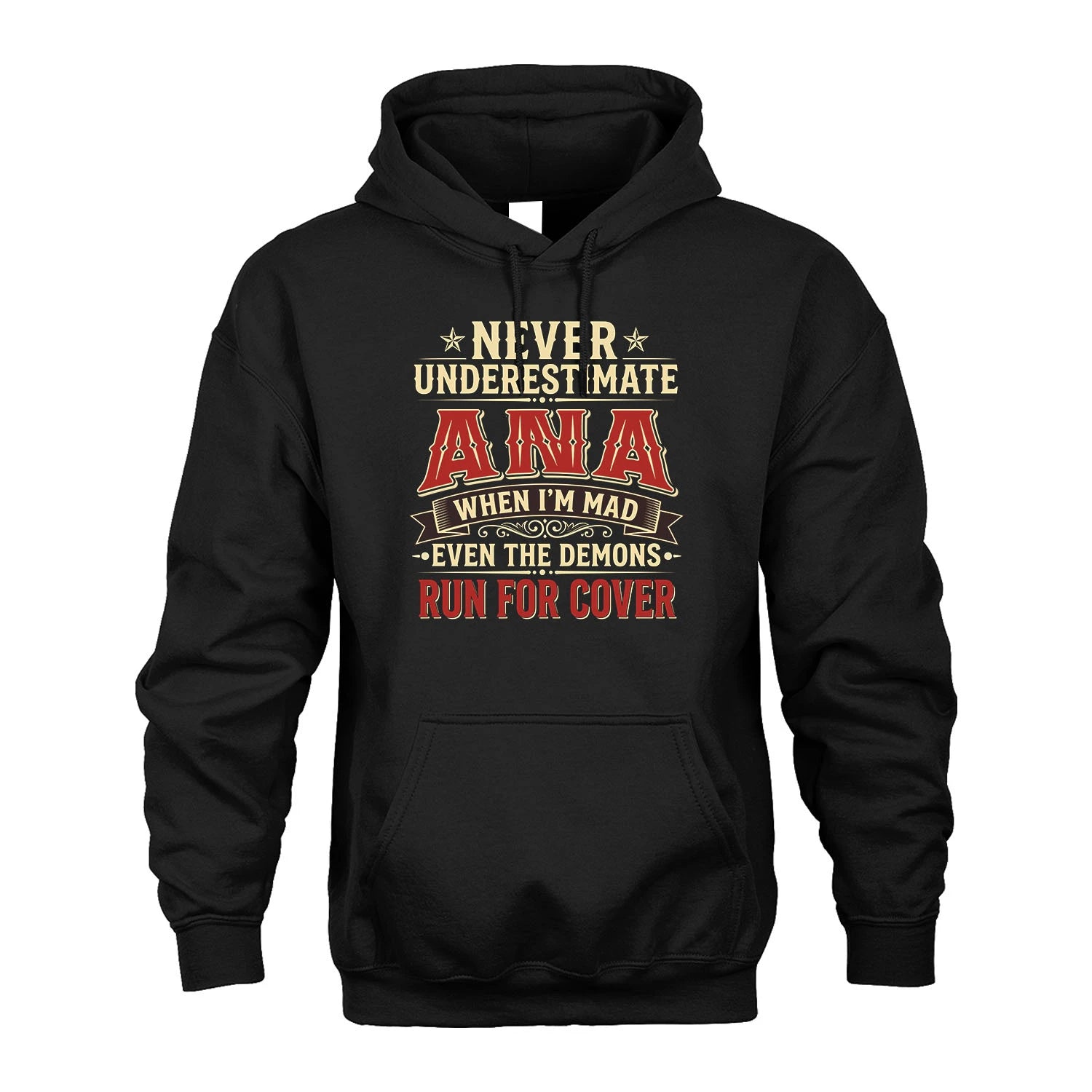 Never Underestimate When I'm Mad Shirt ANA M1-4