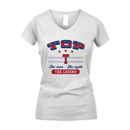 The Man The Myth The Legend With Your Name Shirt TOP M1-35