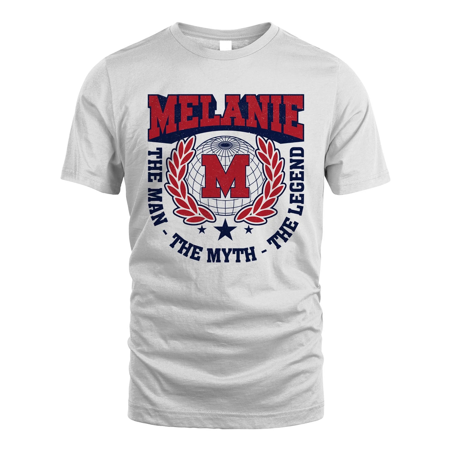 The Man The Myth The Legend Logo Shirt MELANIE M1-30