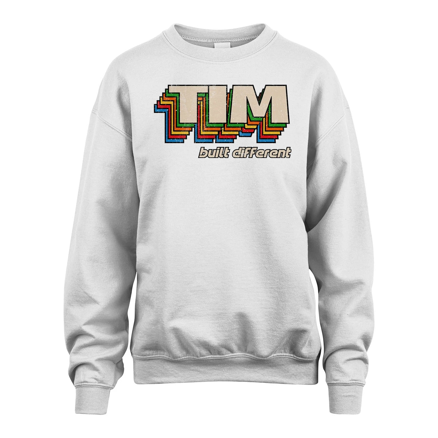 Your Name Built Different Retro Shirt TIM M1-26