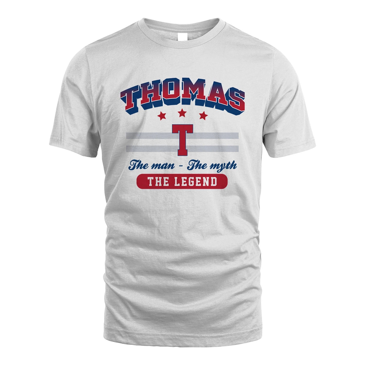 The Man The Myth The Legend With Your Name Shirt THOMAS M1-35