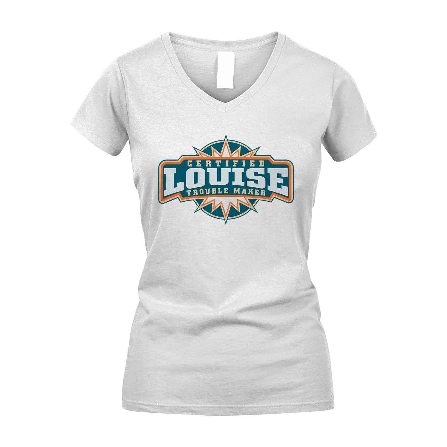 Certified Your Name Trouble Maker Shirt LOUISE M1-36