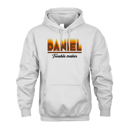 Your Name Trouble Maker Funny Shirt DANIEL M1-34