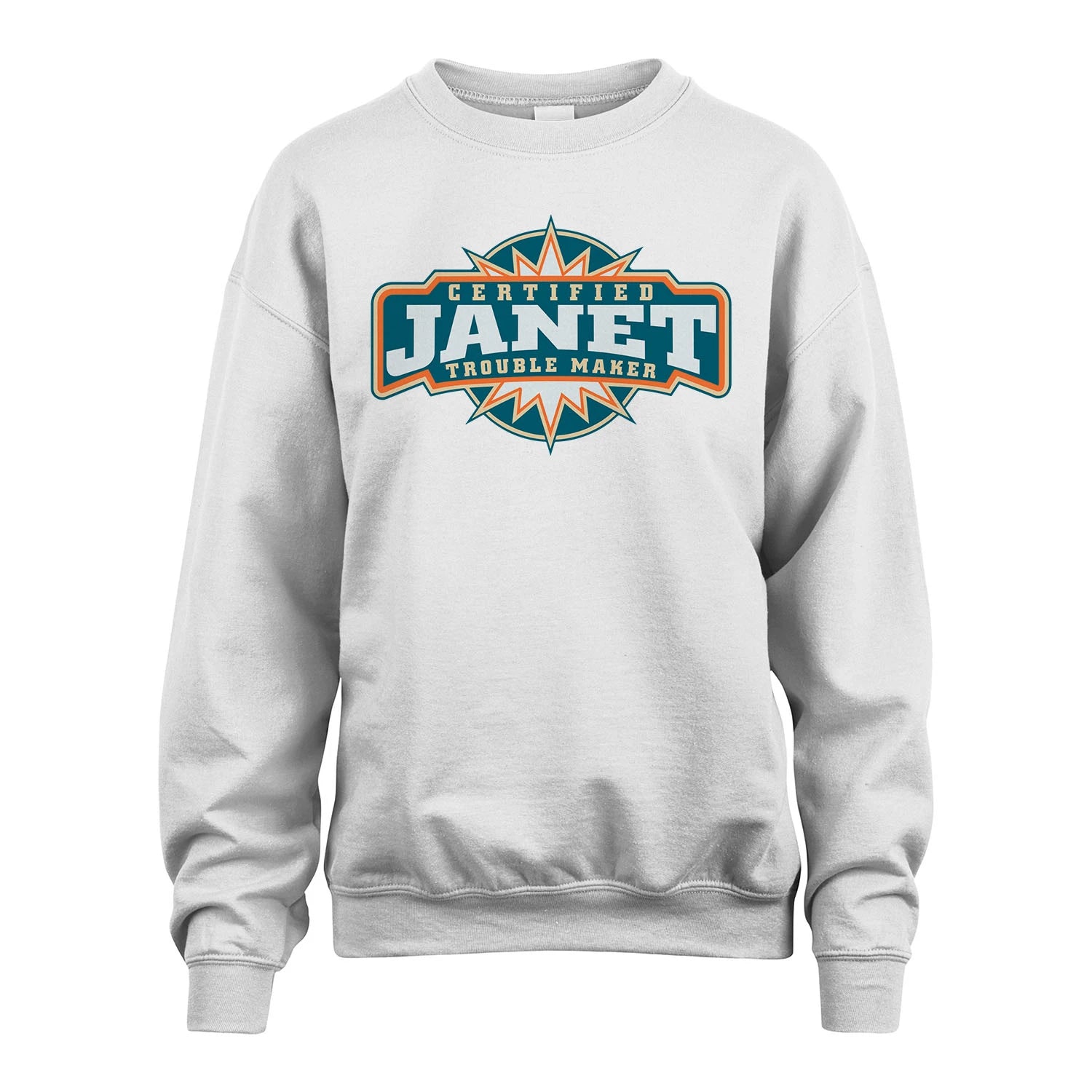 Certified Your Name Trouble Maker Shirt JANET M1-36
