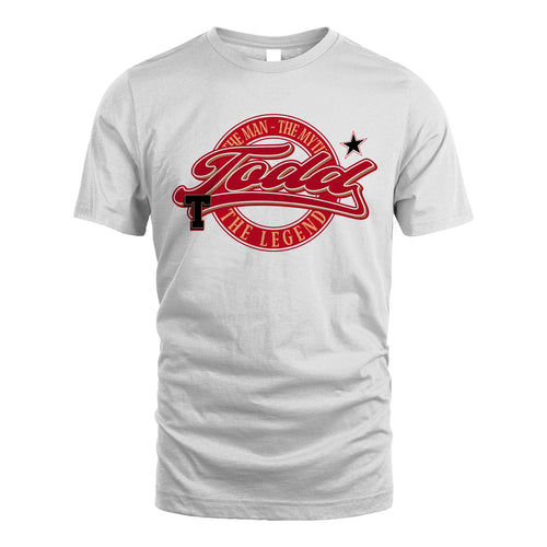 The Man The Myth The Legend Sporty Shirt TODD M1-14