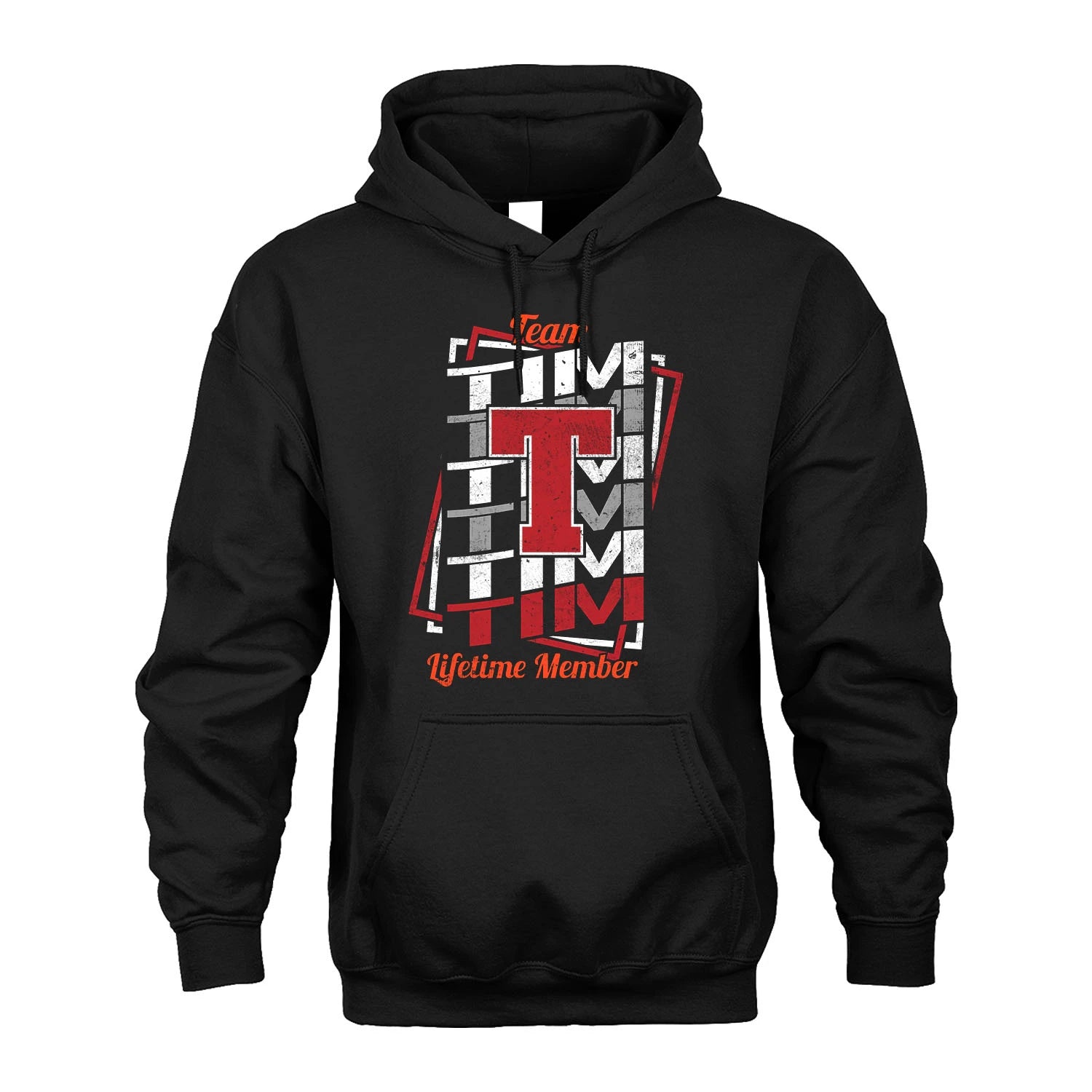 Team Your Name Lifetime Member Sporty Shirt TIM M1-25