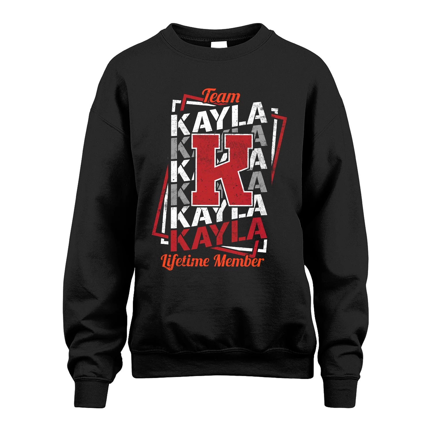 Team Your Name Lifetime Member Sporty Shirt KAYLA M1-25