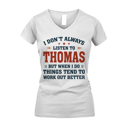 I Don't Always Listen To... THOMAS M1-2