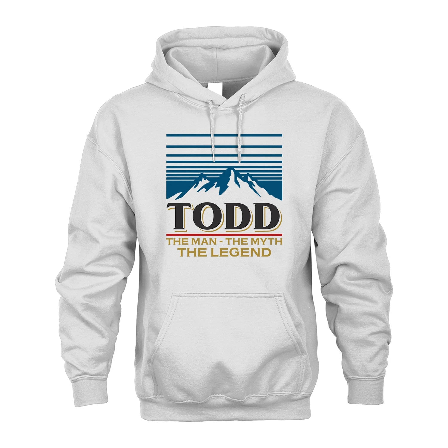 The Man The Myth The Legend Vintage Mountain Shirt TODD M1-19