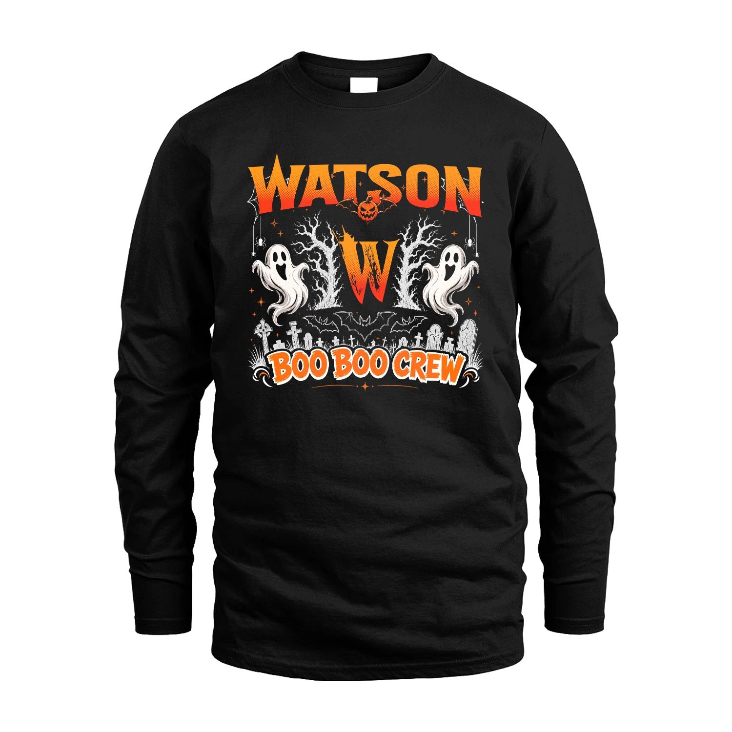 Boo Boo Crew Halloween Custom Name Shirt WATSON M1-28