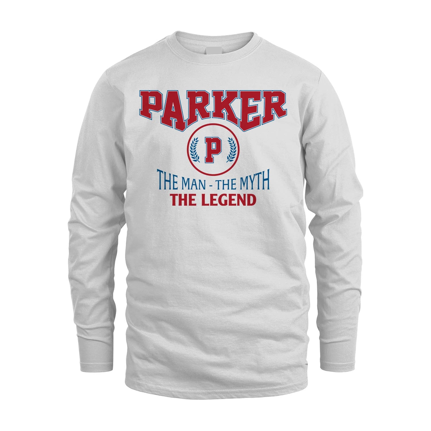 The Man The Myth The Legend Jet Style Shirt PARKER M1-9