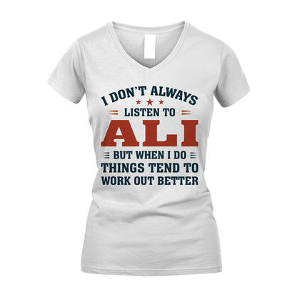 I Don't Always Listen To... ALI M1-2