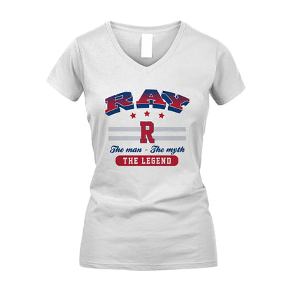 The Man The Myth The Legend With Your Name Shirt RAY M1-35