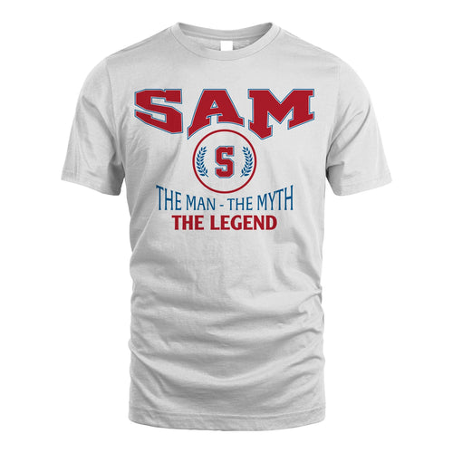 The Man The Myth The Legend Jet Style Shirt SAM M1-9