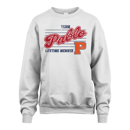 Team Your Name Lifetime Member Vintage Shirt PABLO M1-24