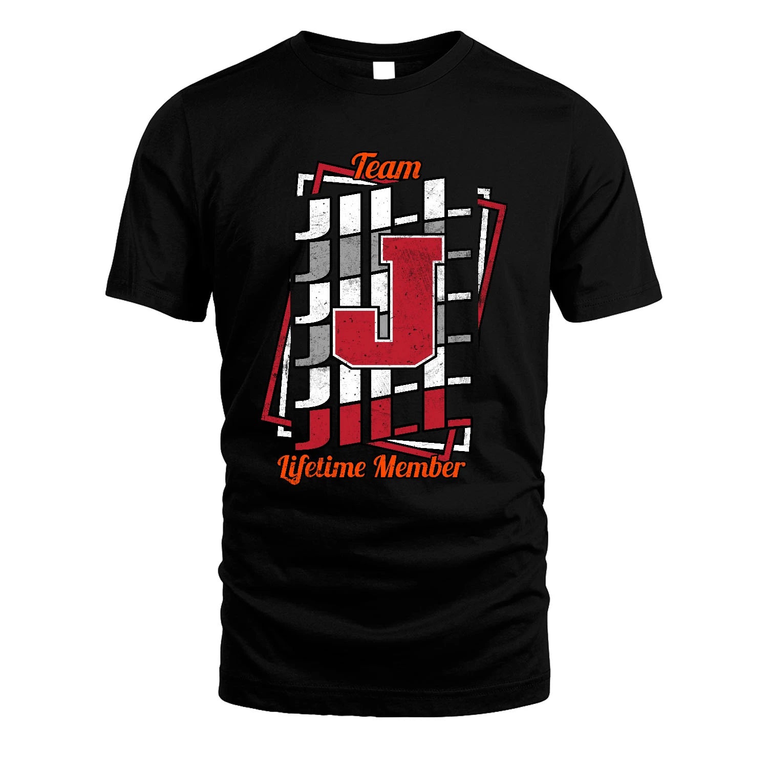 Team Your Name Lifetime Member Sporty Shirt JILL M1-25