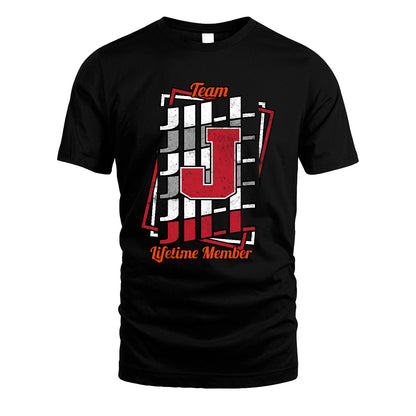 Team Your Name Lifetime Member Sporty Shirt JILL M1-25
