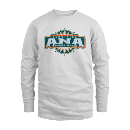 Certified Your Name Trouble Maker Shirt ANA M1-36