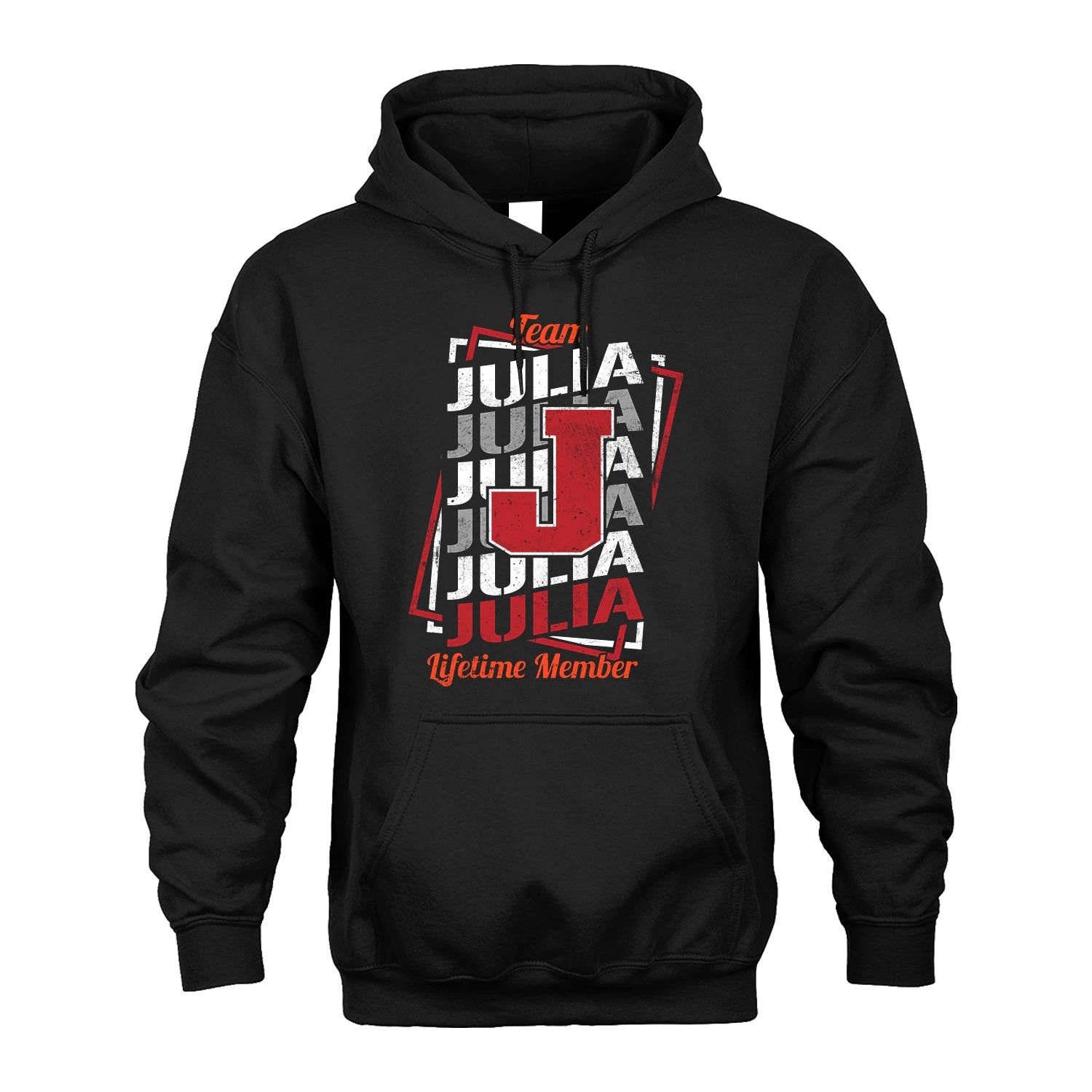 Team Your Name Lifetime Member Sporty Shirt JULIA M1-25