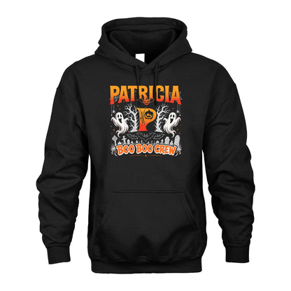 Boo Boo Crew Halloween Custom Name Shirt PATRICIA M1-28