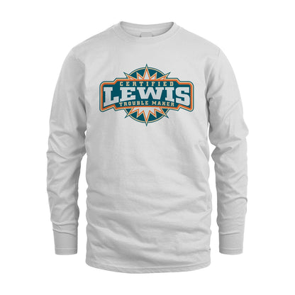 Certified Your Name Trouble Maker Shirt LEWIS M1-36