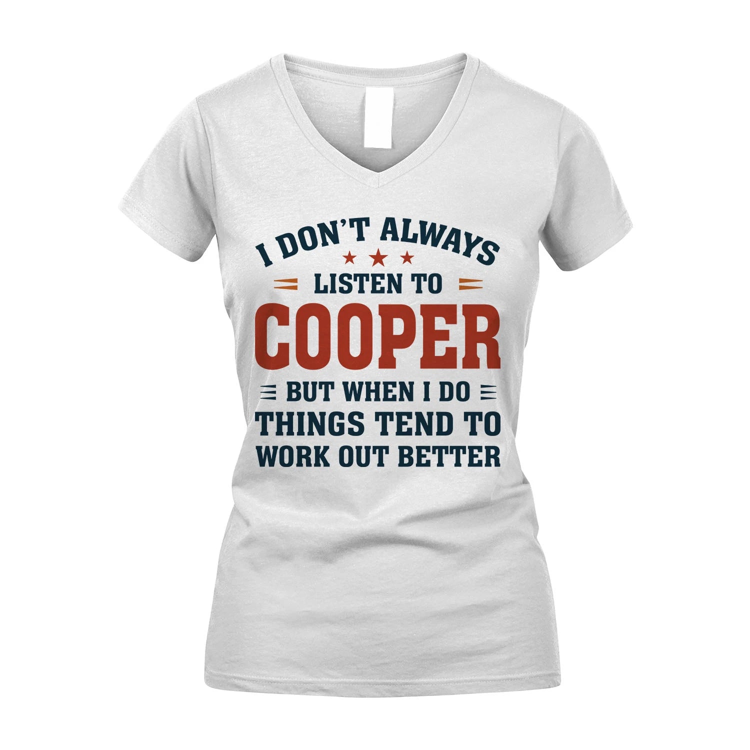 I Don't Always Listen To... COOPER M1-2