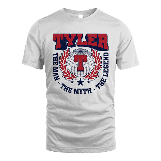 The Man The Myth The Legend Logo Shirt TYLER M1-30