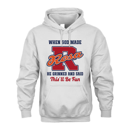 God Made Your Name Custom Shirt ROSA M1-16